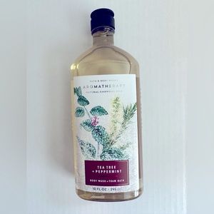 Bath & Body Works Aromatherapy Body Wash + Foam Bath - Tea Tree + Peppermint